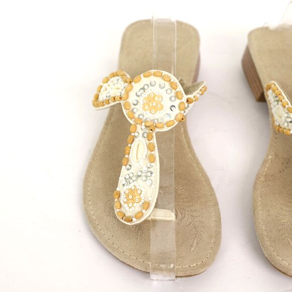 Union bay Beautiful Beaded Sandals size 9 - Picture 3 of 8